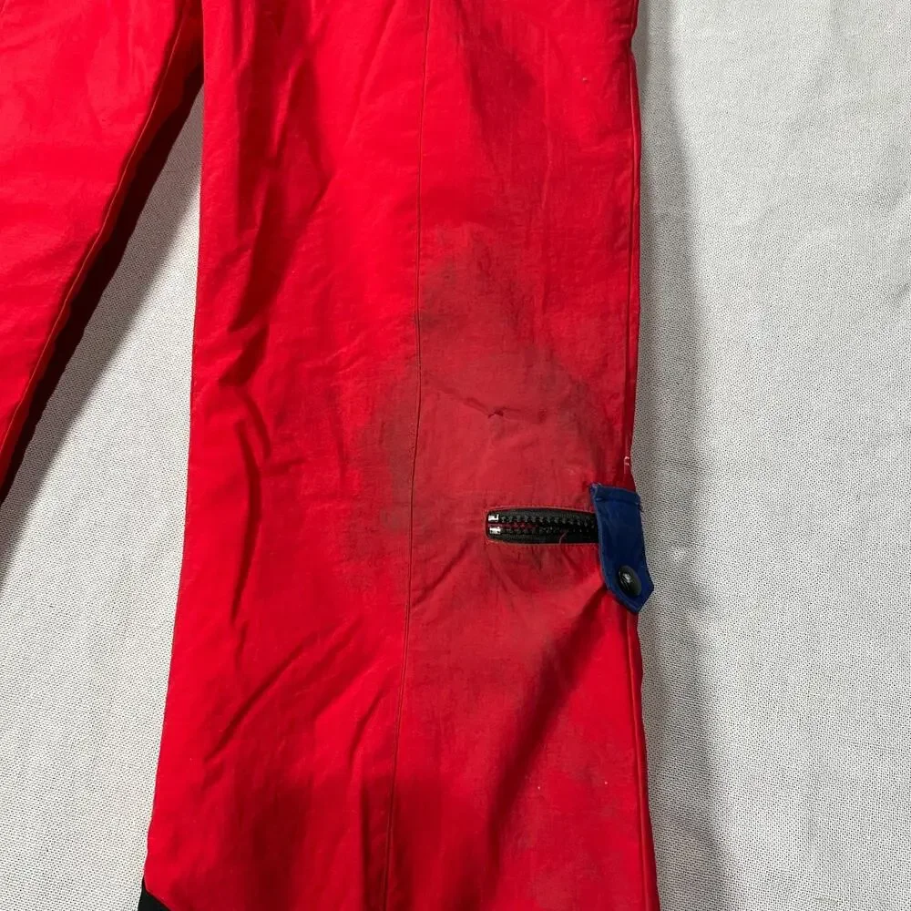 Vintage Ossi Skiwear One Piece Ski Suit Boys Sz XL Snow Suit Snowboard Retro
